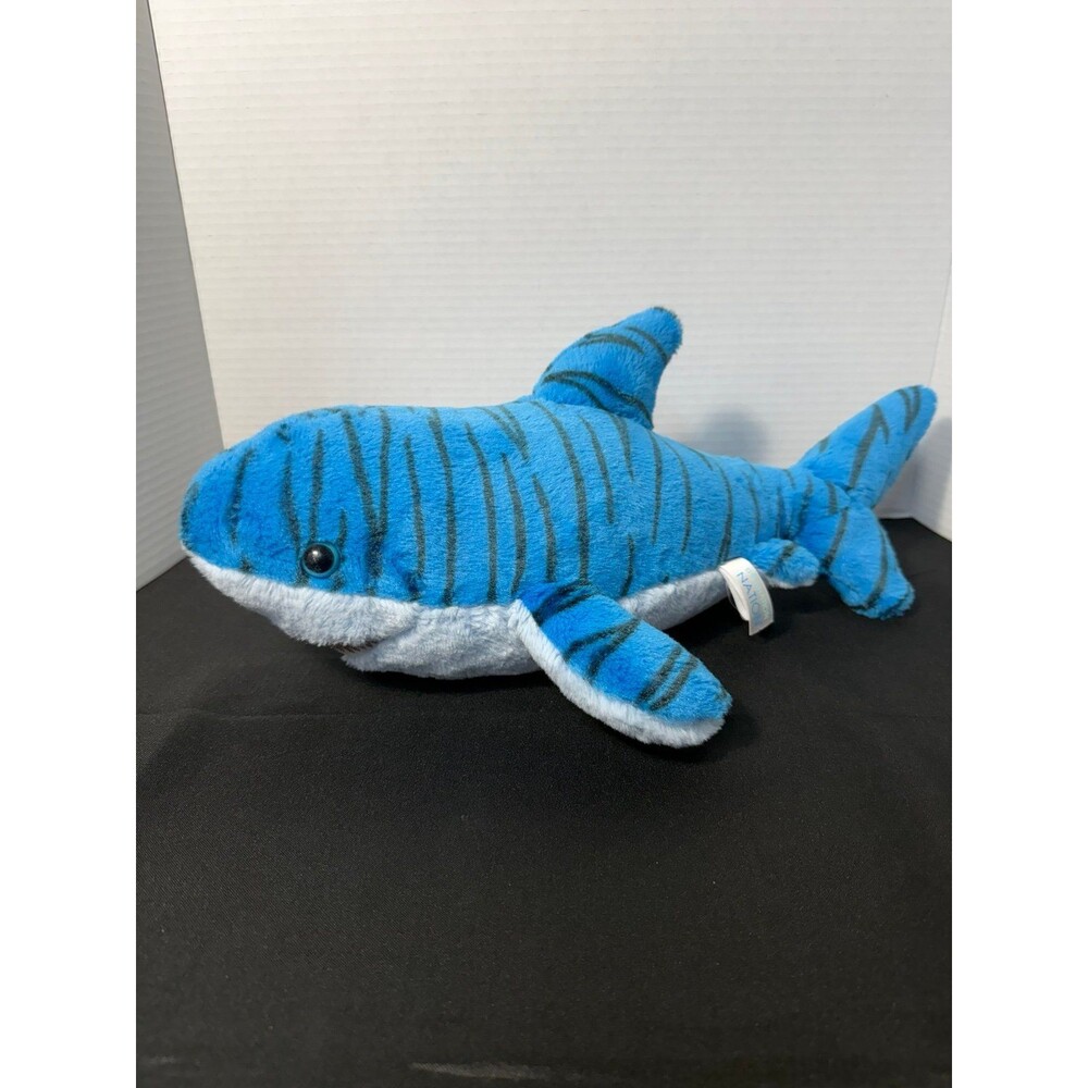 Aurora Destination Nation Blue Tiger Shark Plush 16”